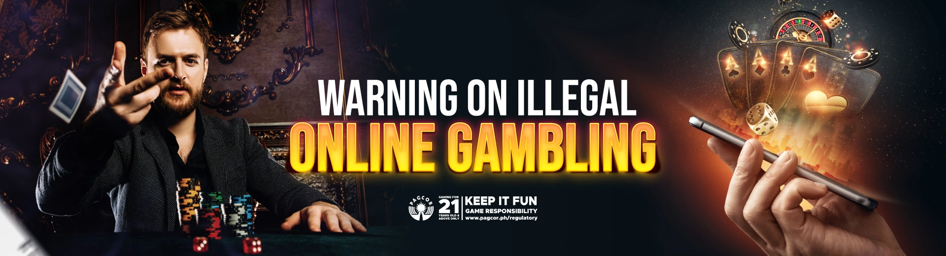 PAGCOR Warns Public Against Illegal Online Gambling