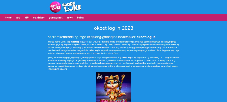 OKBet okbet-log-in.baabarr.com